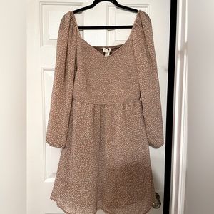 Jessica Simpson XL Leopard Print Dress New With Tags